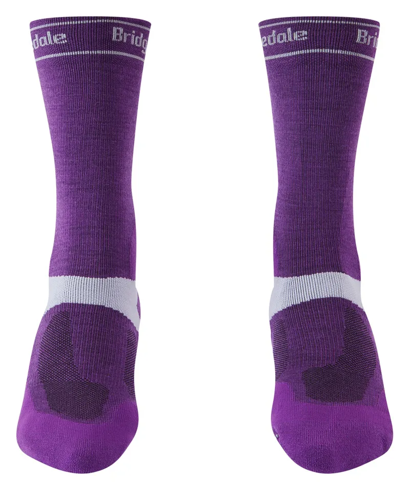 Bridgedale Women's Mid-Season Weight T2 Merino Sport Boot - Purple-1