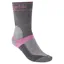 Bridgedale Women's Winter Weight T2 Merino Sport Boot - Grey/ Pink