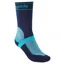 Bridgedale Women's Winter Weight T2 Merino Sport Boot - Navy/ Lt Blue