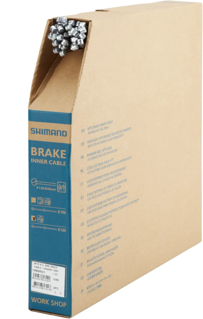 Shimano MTB Brake Steel Inner Cable - 1.6 x 2050mm
