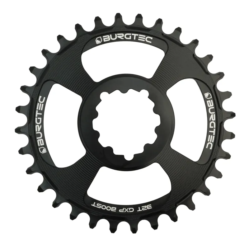 Burgtec Sram Boost 3mm Offset Thick Thin Chainring - Burgtec Black