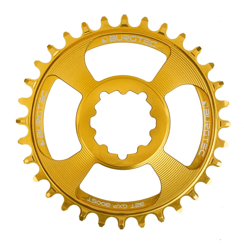 Burgtec GXP 3mm Boost Offset Thick Thin Chainring - Bullion Gold