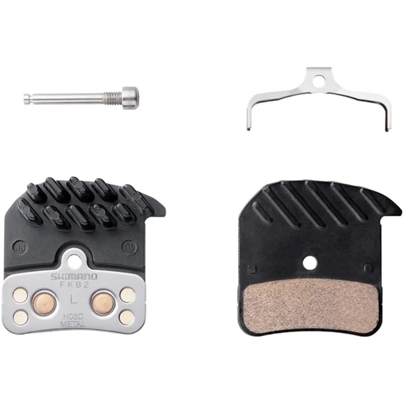 Shimano H03C Saint Icetec Cooling Fin Disc Brake Pads - Sintered