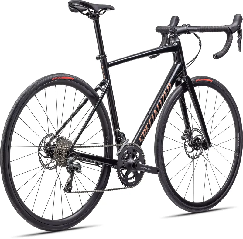 Specialized Allez Sport Endurance Road Bike - Gloss Tarmac Black-2