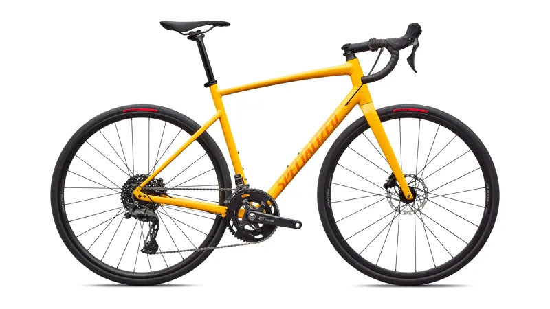 Specialized Allez Endurance Road Bike - Califonia Sunshine/Orange Zest