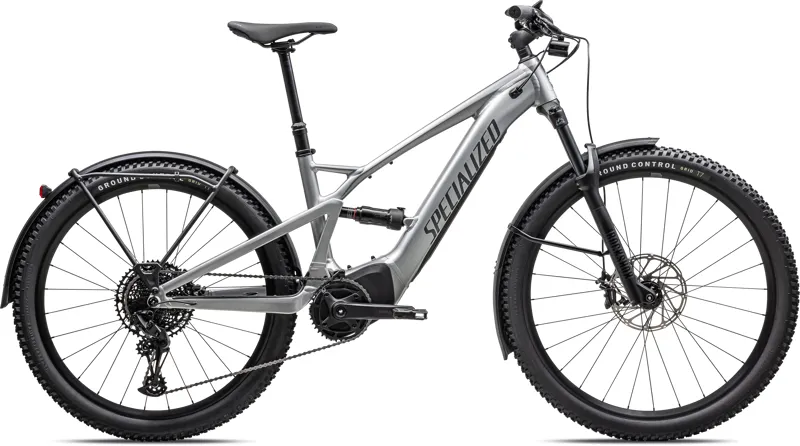Specialized Tero X 4.0 Full Suspension Hybrid E.Bike Silver Dust