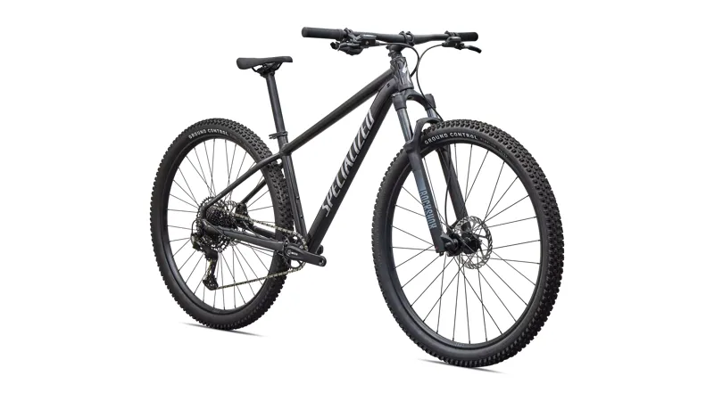 Specialized Rockhopper Expert Mountain Bike - Gloss Charcoal Aluminum/ Amethyst Frost-1