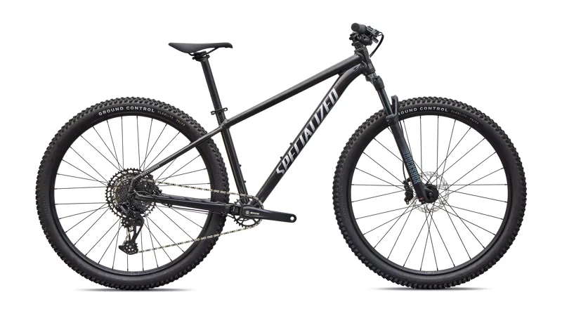 Specialized Rockhopper Expert Mountain Bike - Gloss Charcoal Aluminum/ Amethyst Frost