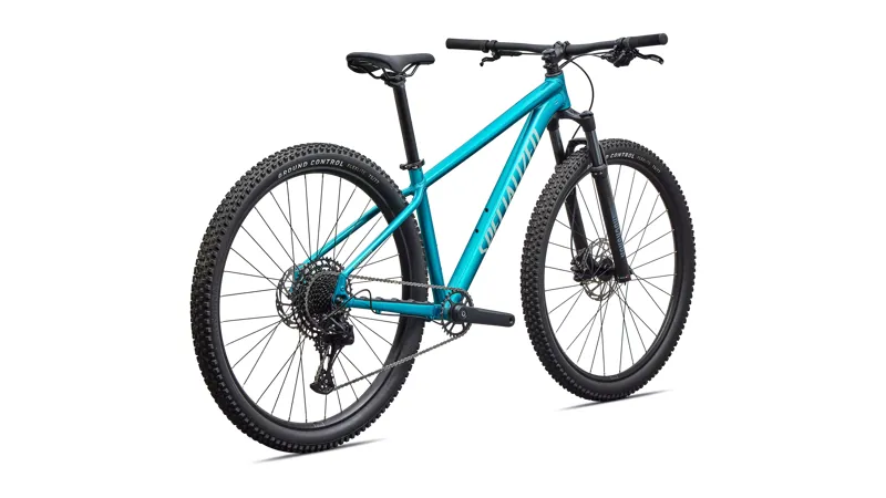 Specialized Rockhopper Comp Mountain Bike - Gloss Teal Tint Aluminium-2