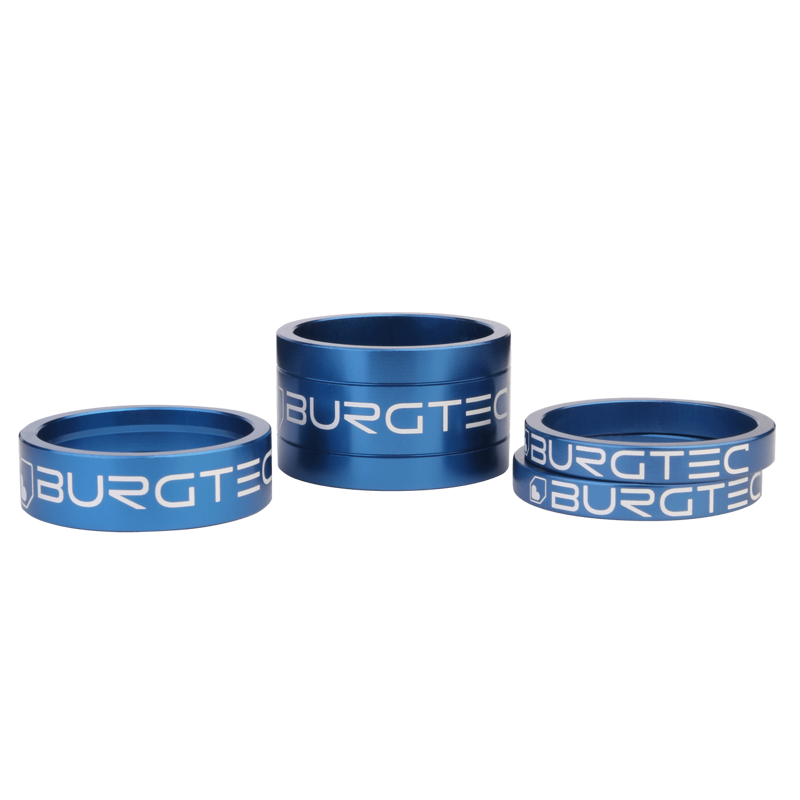 Burgtec Alloy Stem Spacers - Various Colours-2