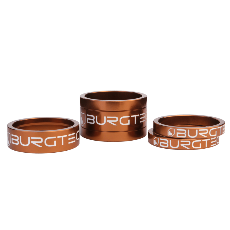 Burgtec Alloy Stem Spacers - Various Colours-4