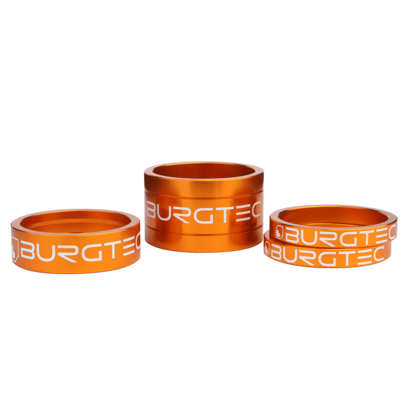 Burgtec Alloy Stem Spacers - Various Colours-5