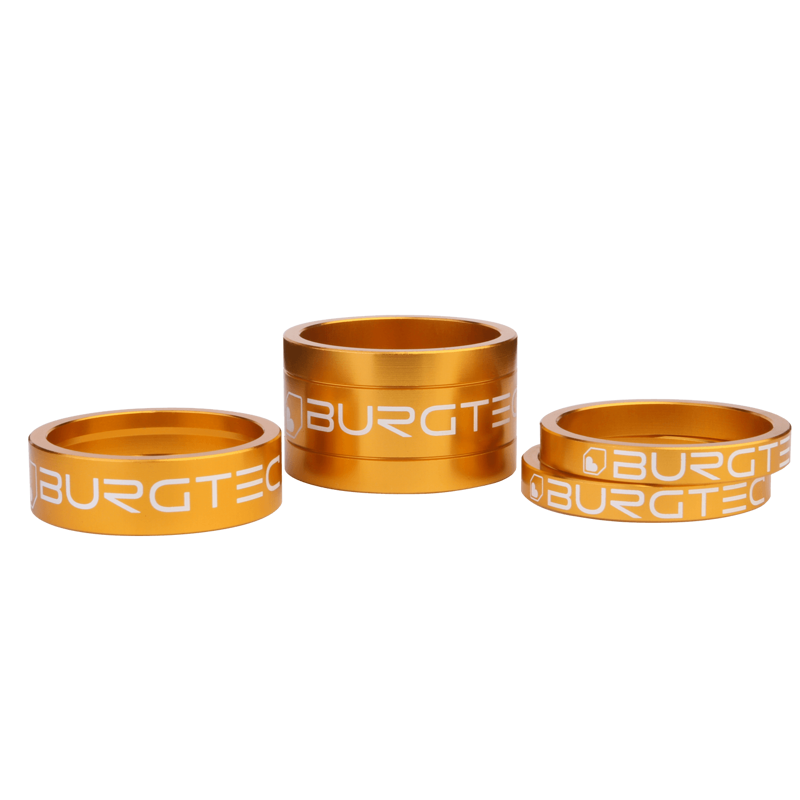 Burgtec Alloy Stem Spacers - Various Colours-7