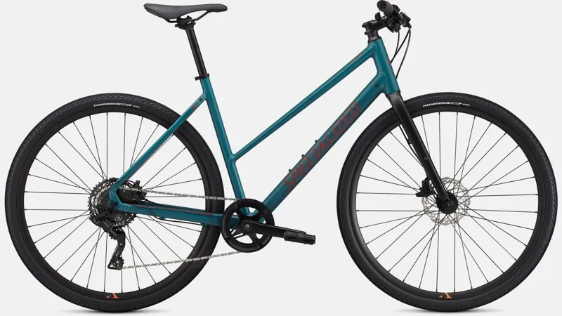 Specialized Sirrus X 2.0 Step-Through Hybrid Bike - Dusty Turquoise