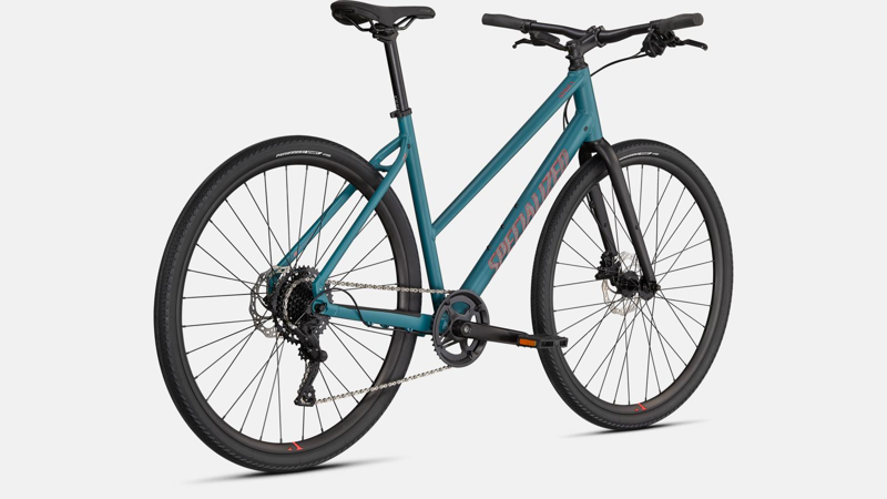 Specialized Sirrus X 2.0 Step-Through Hybrid Bike - Dusty Turquoise-1