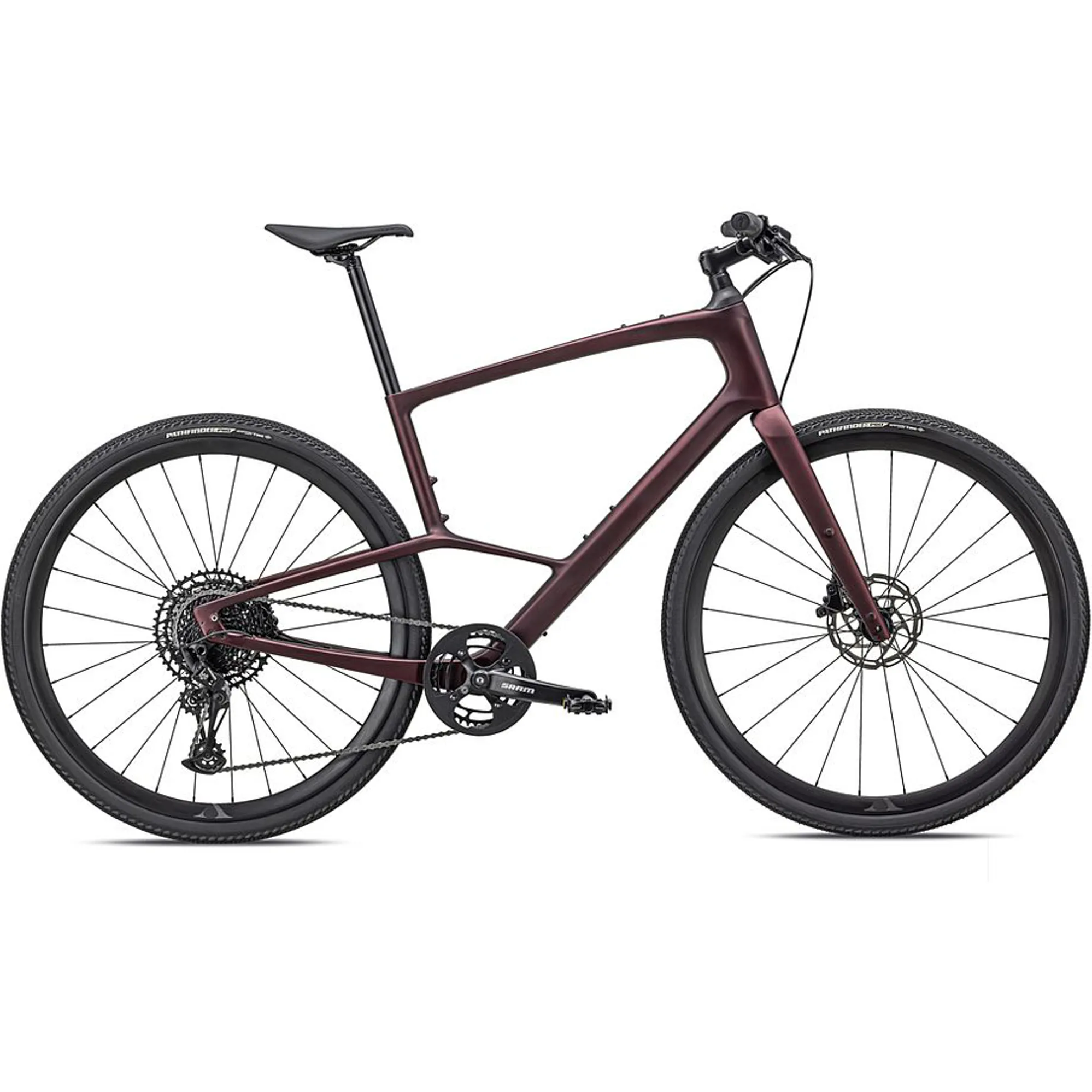 Specialized Sirrus X Hybrid Bike Satin Red Tint/ Carbon