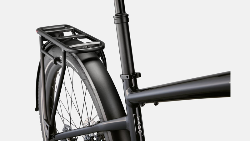 Specialized Vado 4.0 Hybrid E.Bike - Cast Black/ Silver Reflective-1