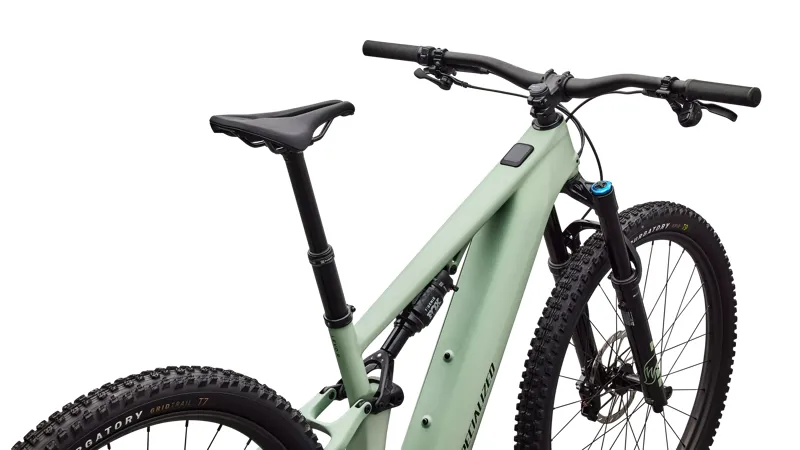Specialized Turbo Levo R Comp E.Mountain Bike - Satin Pistachio/ Dark Moss Green-3