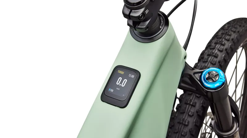 Specialized Turbo Levo R Comp E.Mountain Bike - Satin Pistachio/ Dark Moss Green-8