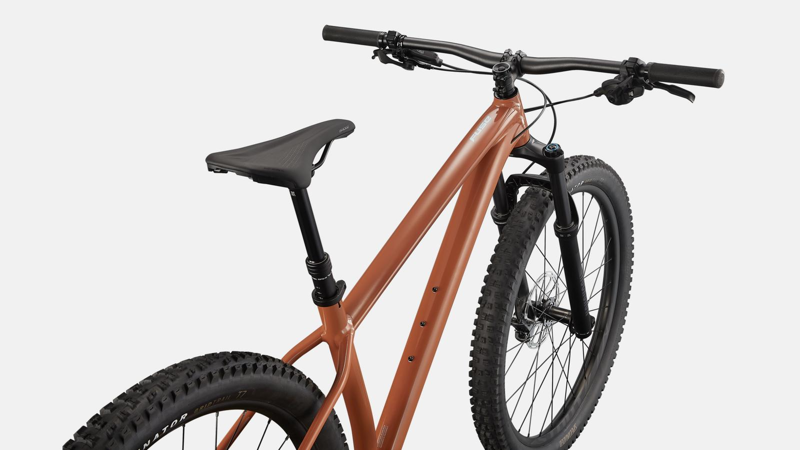 Specialized Fuse Sport 27.5 Mountain Bike - Gloss Terracotta/ Arctic Blue-4