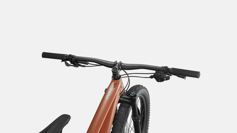 Specialized Fuse Sport 27.5 Mountain Bike - Gloss Terracotta/ Arctic Blue-3