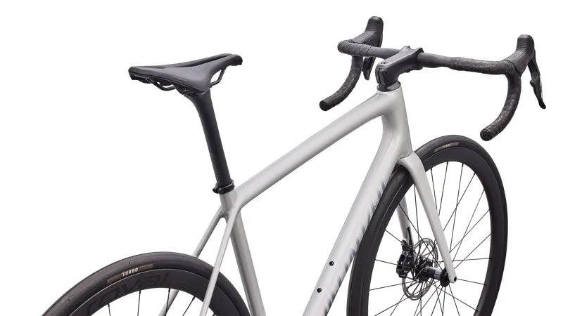 Specialized Aethos 2 Expert SRAM Force AXS Road Bike - Dolomite Metallic/ SIver Shadow-4