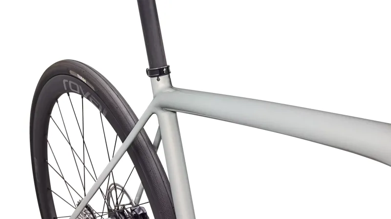 Specialized Aethos 2 Expert SRAM Force AXS Road Bike - Dolomite Metallic/ SIver Shadow-5