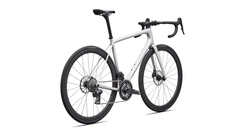 Specialized Aethos 2 Expert SRAM Force AXS Road Bike - Dolomite Metallic/ SIver Shadow-3