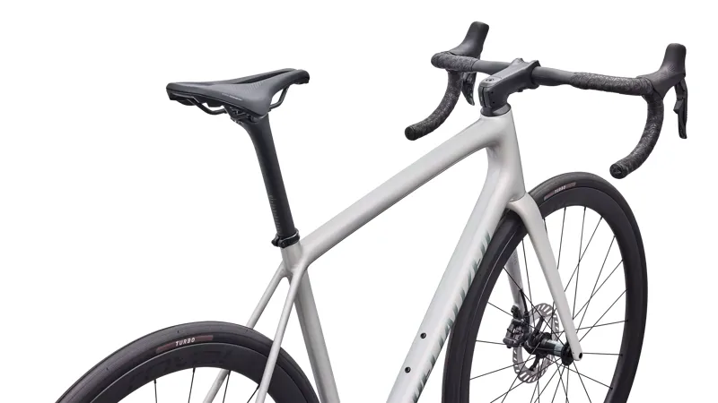 Specialized Aethos 2 Expert Ultegra Di2 Road Bike - Dolomite Metallic/ SIver Shadow-3