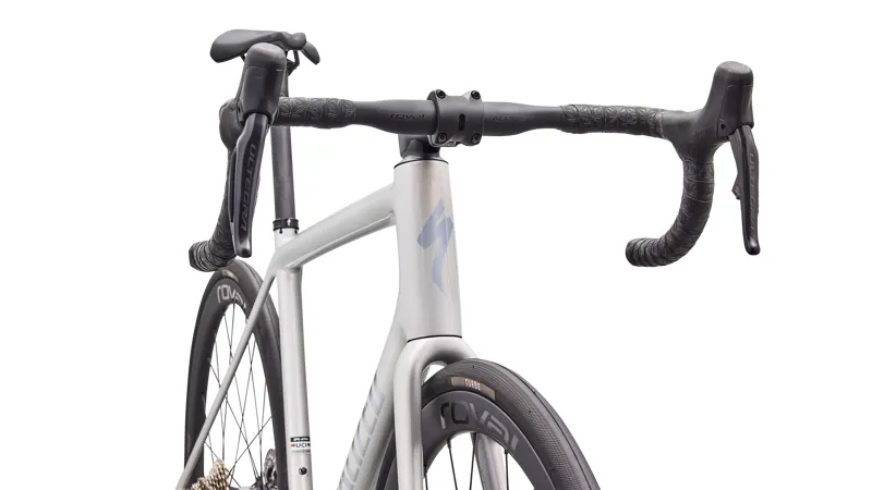 Specialized Aethos 2 Expert Ultegra Di2 Road Bike - Dolomite Metallic/ SIver Shadow-4
