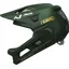 Abus YouDrop Full Face Removable Chinbar Kids Helmet - 48-55cm Small - Moss Green