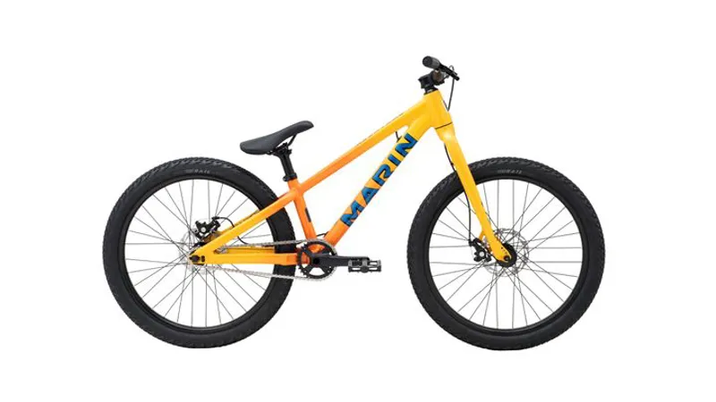Marin Alcatraz JR 24 Dirt Jump Bike - Yellow Fade