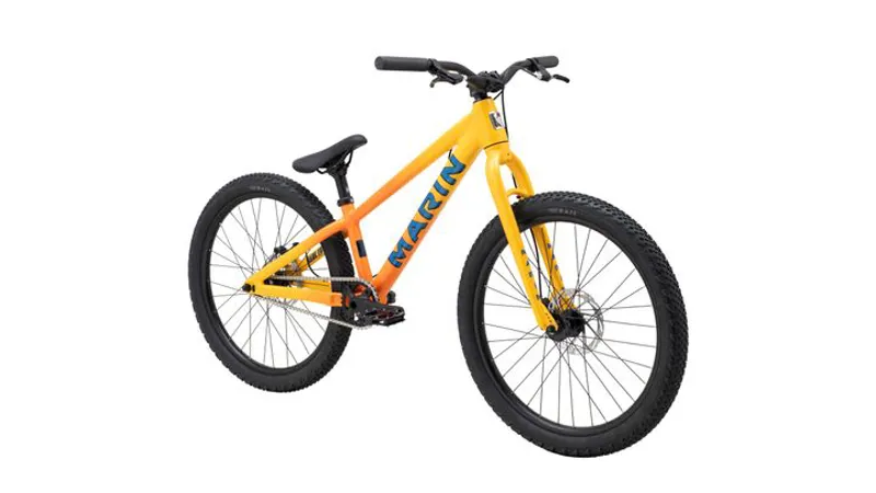 Marin Alcatraz JR 24 Dirt Jump Bike - Yellow Fade-1
