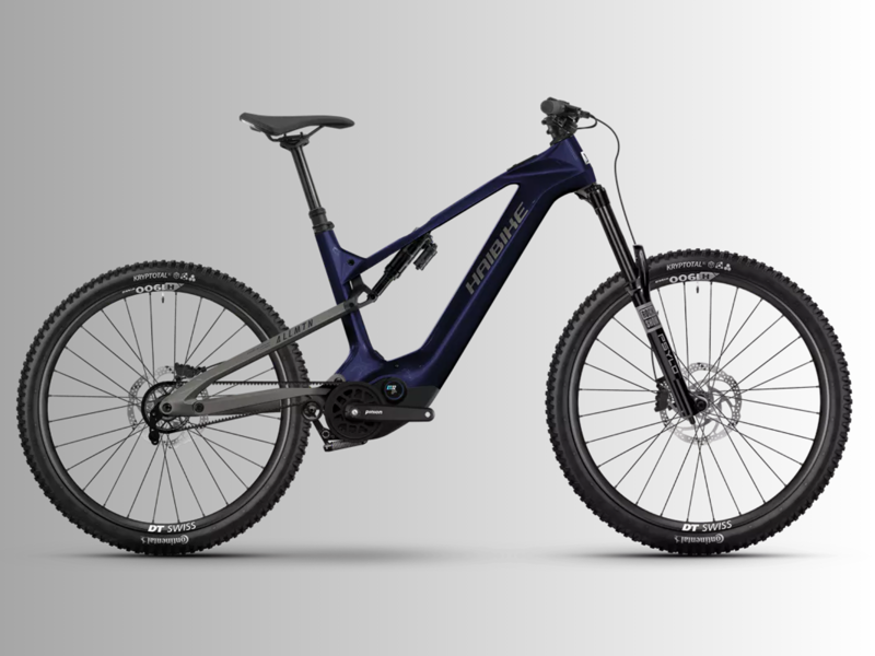 Haibike Allmtn CF 10 TRN/ IQ E.Mountain - Glossy Midnight Blue/Grey