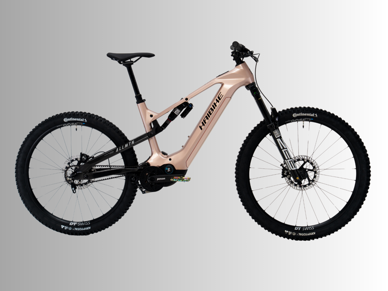 Haibike Allmtn CF 11 TRN/ IQ E.Mountain - Gloss Rock/ Carbon/ Orange