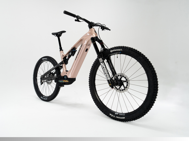 Haibike Allmtn CF 11 TRN/ IQ E.Mountain - Gloss Rock/ Carbon/ Orange-1