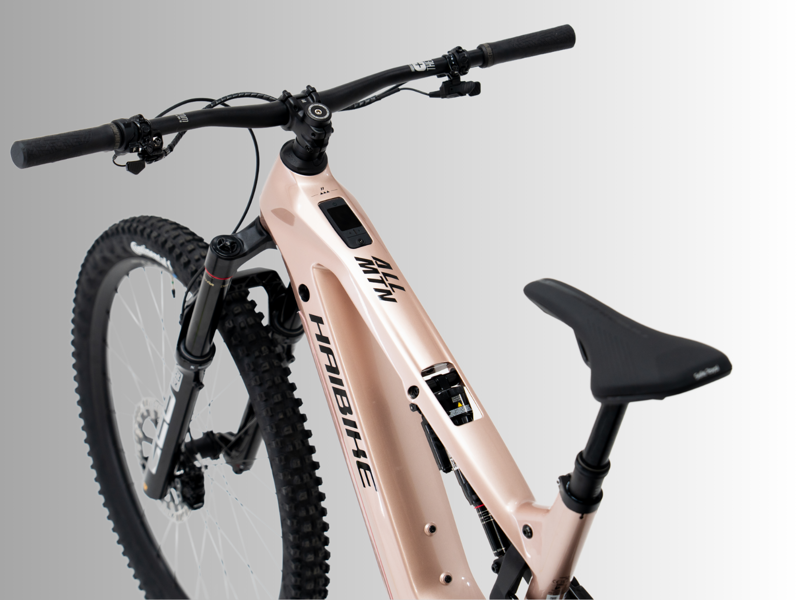 Haibike Allmtn CF 11 TRN/ IQ E.Mountain - Gloss Rock/ Carbon/ Orange-2