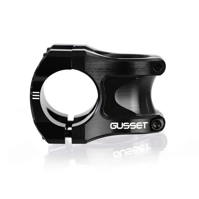 Gusset S2 AM 31.8mm Handlebar Stem - Black-4