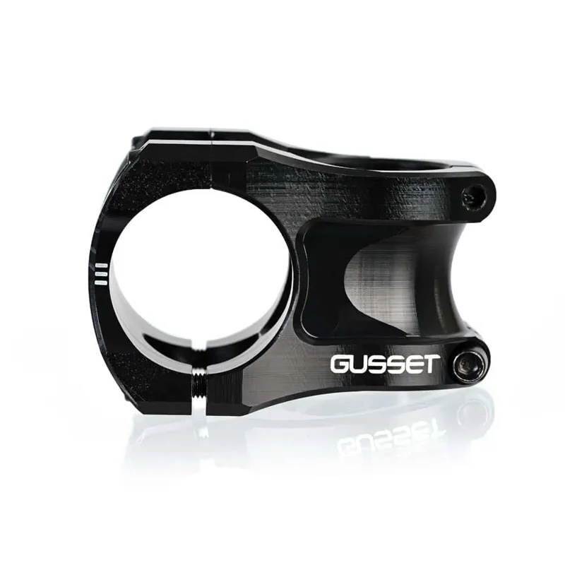 Gusset S2 AM 35mm Handlebar Stem - Black-3