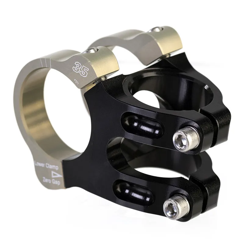 Renthal Apex 35 Handlebar Stems - Gold/ Black-4