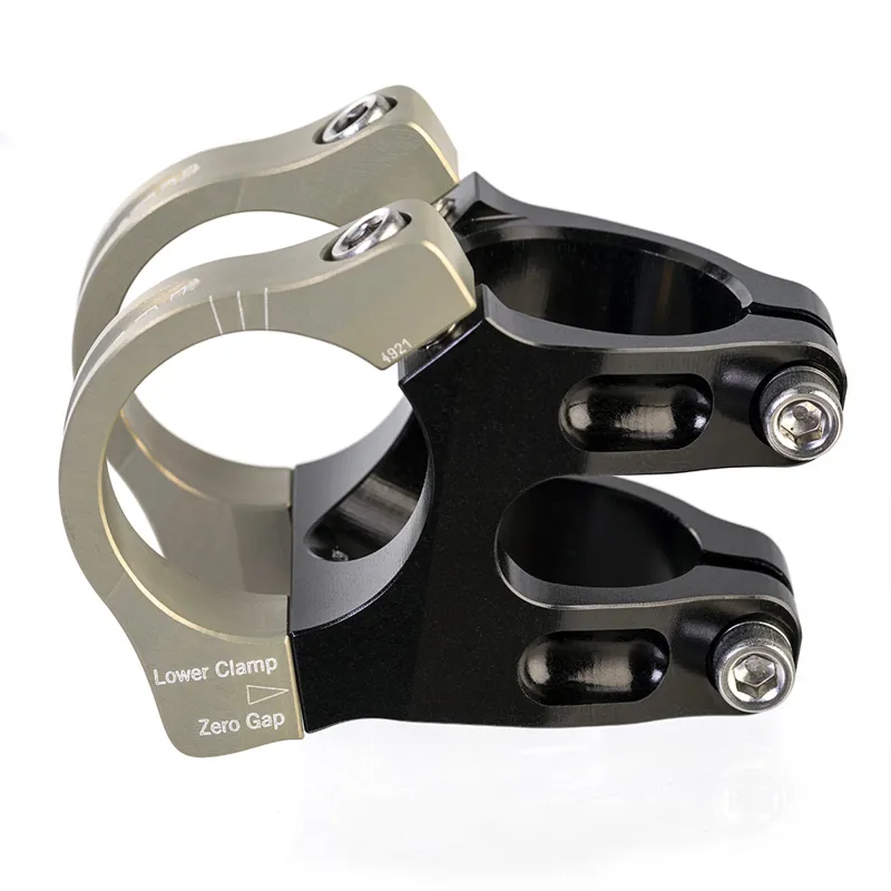 Renthal Apex 31.8mm Handlebar Stem - Black/ Gold-2