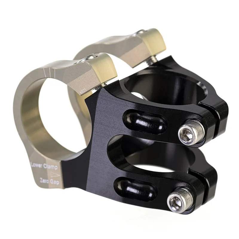 Renthal Apex 31.8mm Handlebar Stem - Black/ Gold-3