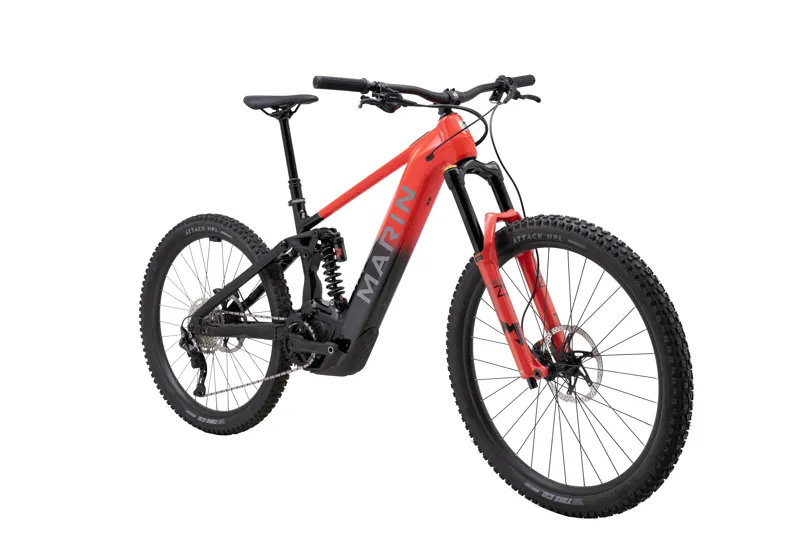 Marin Alpine Trail E1 Bosch E.Mountain Bike - Gloss Red/ Black-1