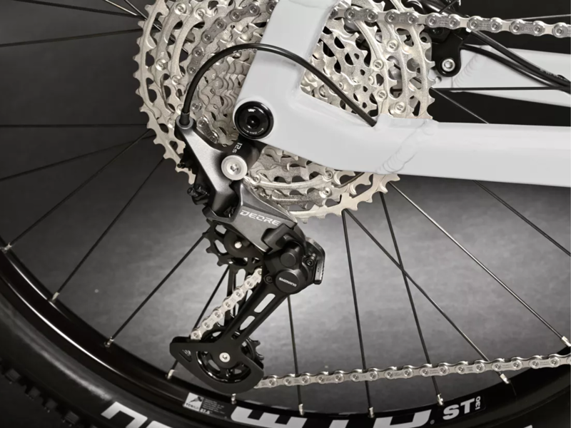 Haibike Alltrack 7 E.Mountain Bike - Gloss Urban Grey/ White-4