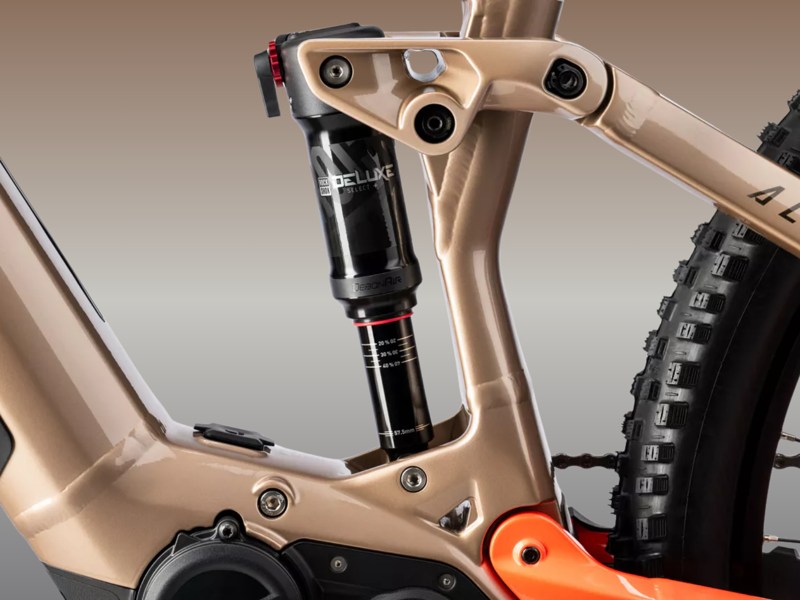 Haibike Alltrail 3 E.Mountain Bike - Gloss Caramel/ Orange/ Black-6