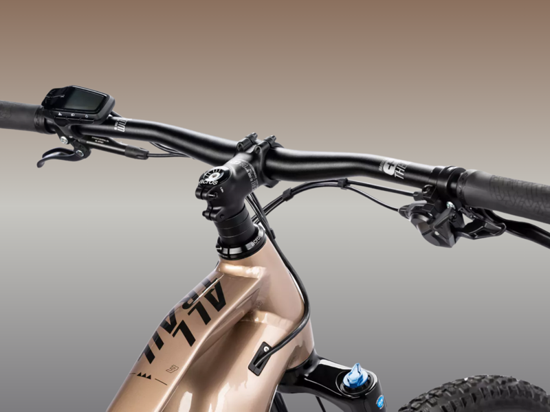 Haibike Alltrail 3 E.Mountain Bike - Gloss Caramel/ Orange/ Black-5