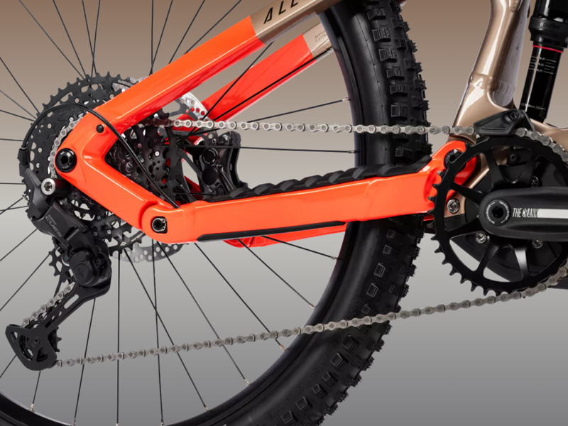 Haibike Alltrail 3 E.Mountain Bike - Gloss Caramel/ Orange/ Black-4