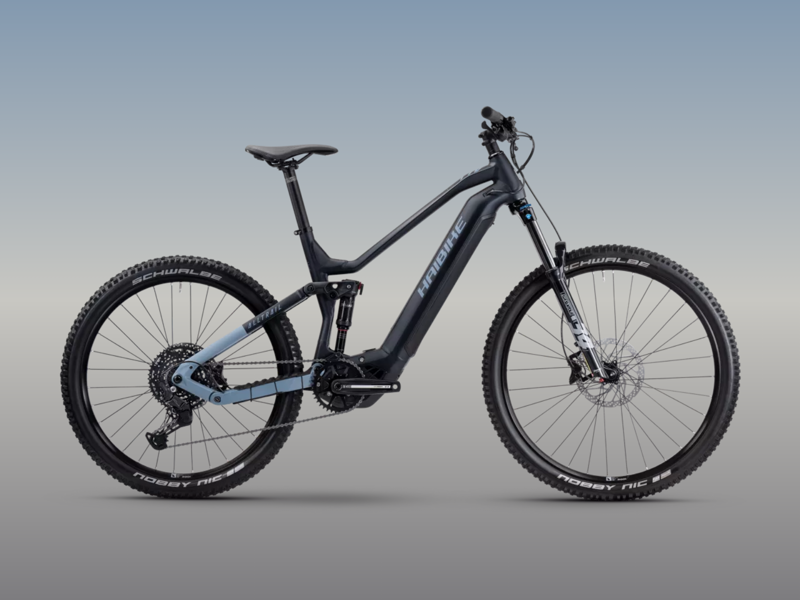 Haibike Alltrail 3 E.Mountain Bike - Matte Ocean Black/ Blue