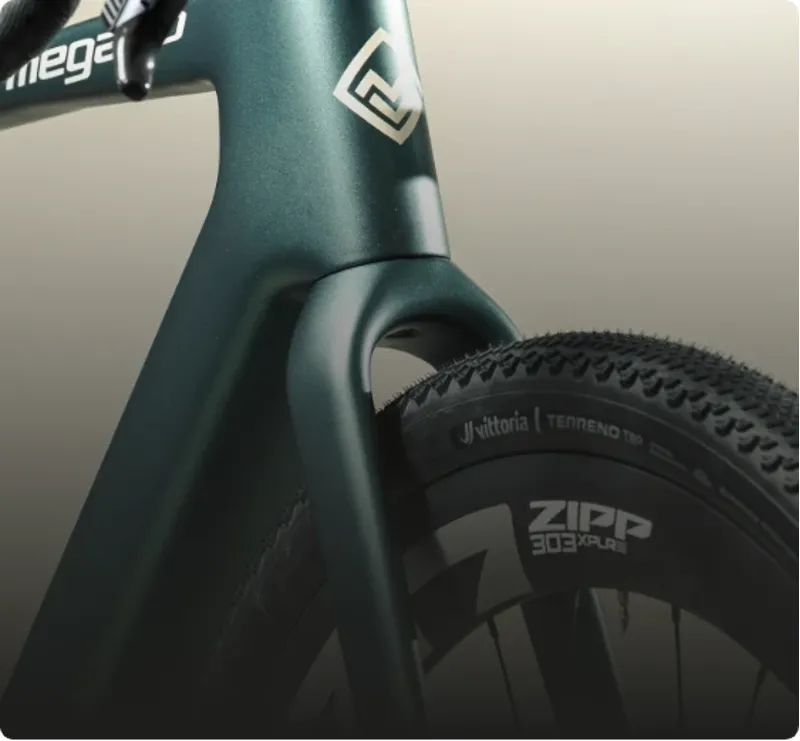 Megamo Along 03 Avinox E.Gravel Bike - Satin Pop Green-10