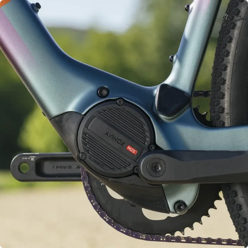Megamo Along 03 CW Avinox E.Gravel Bike - Gloss Sand-6